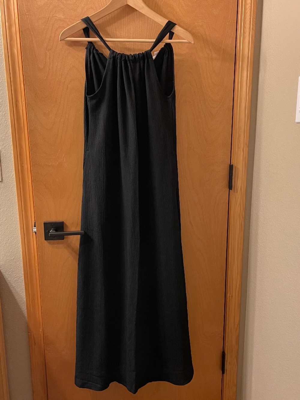Lularoe Sandy Halter Tie Neck Maxi Dress